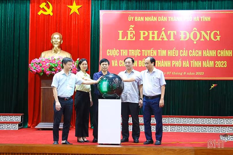 TP Hà Tĩnh phát động thi tìm hiểu chuyển đổi số