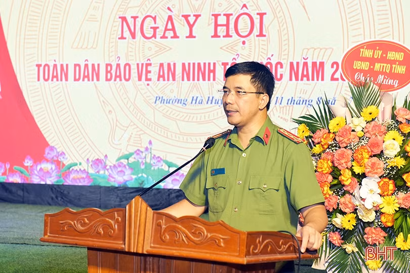 Thành phố Hà Tĩnh vui ngày hội toàn dân bảo vệ an ninh Tổ quốc