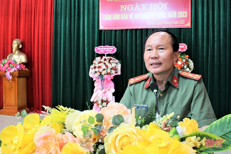 Hương Khê tổ chức điểm “Ngày hội toàn dân bảo vệ an ninh Tổ quốc”