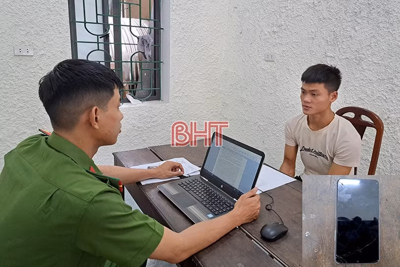 Khởi tố đối tượng cướp điện thoại của người đi đường ở Nghi Xuân
