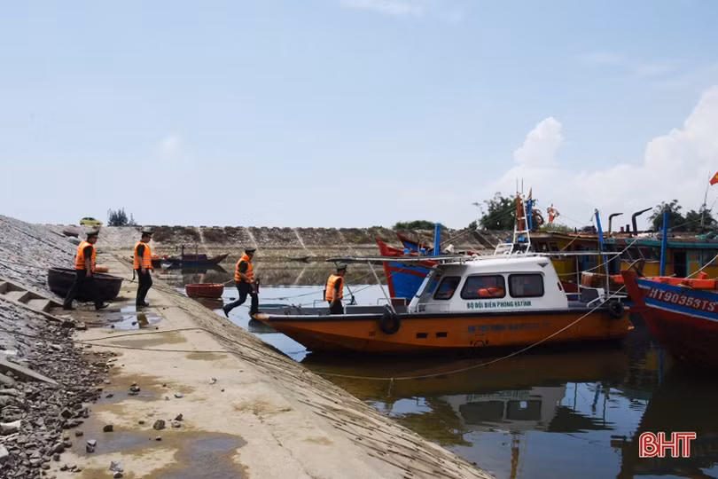 BĐBP Hà Tĩnh đảm bảo an toàn khi thực hiện nhiệm vụ trên biển