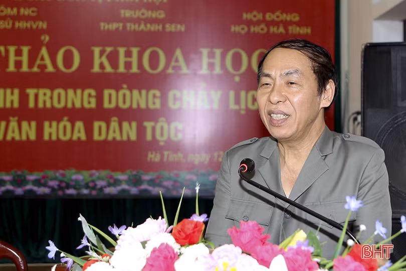 Làm rõ đóng góp của họ Hồ Hà Tĩnh trong lịch sử văn hóa dân tộc