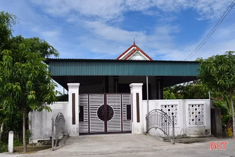 Lộc Hà xây dựng nhà kiên cố hỗ trợ hộ nghèo “an cư” 