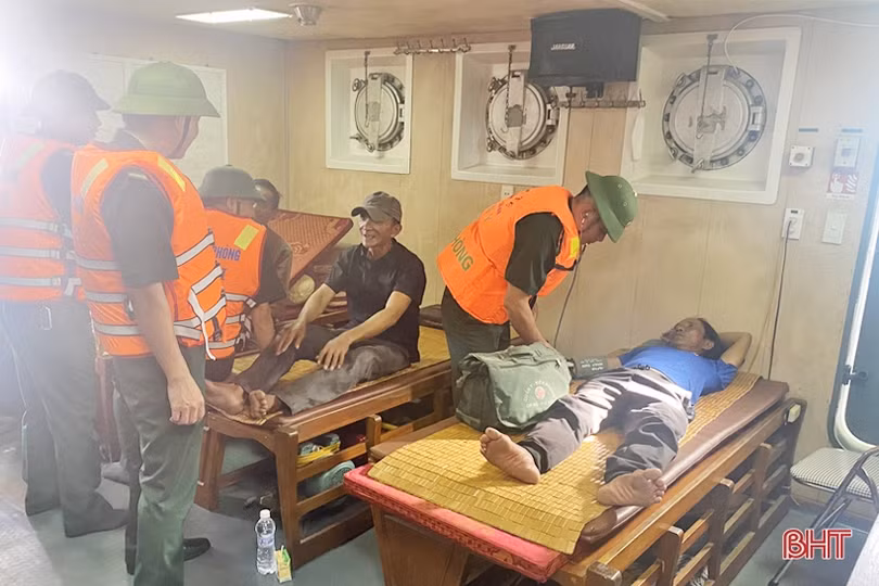 BĐBP Hà Tĩnh đảm bảo an toàn khi thực hiện nhiệm vụ trên biển