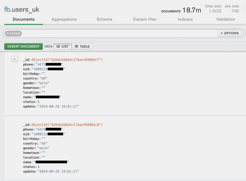 50 triệu số điện thoại của người dùng facebook việt nam bị công khai hình 2 50 triệu số điện thoại của người dùng Facebook Việt Nam bị công khai