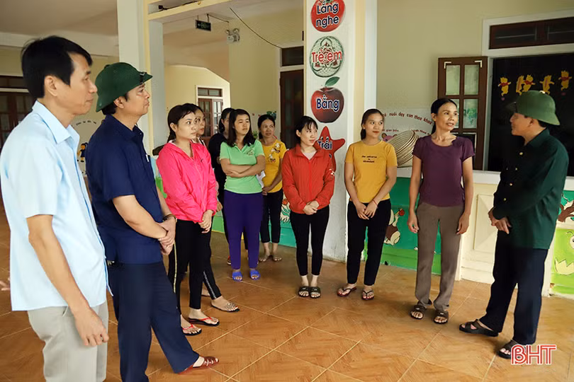 Ít nhất 8 trường học ở Hương Sơn không thể tổ chức khai giảng