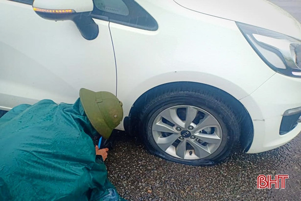 Cẩn trọng với “bẫy” giao thông trên tuyến tránh TP Hà Tĩnh sau mưa lũ