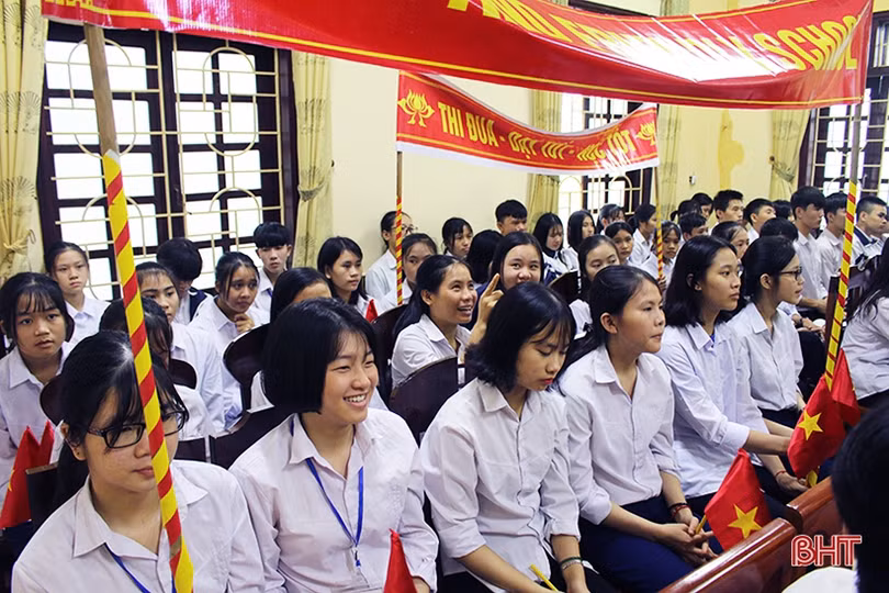 Các trường học ở Hà Tĩnh khai giảng năm học mới 2019 - 2020