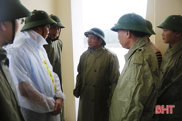 Bí thư Tỉnh ủy: Nắm chắc diễn biến thời tiết, điều tiết tiêu thoát nước hợp lý