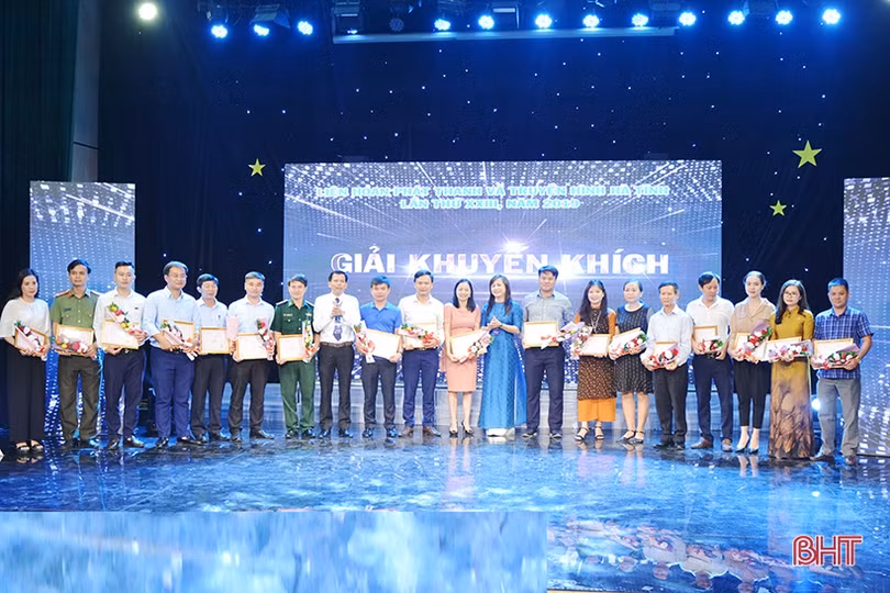35 tác phẩm được trao giải tại Liên hoan Phát thanh - Truyền hình Hà Tĩnh lần thứ 23