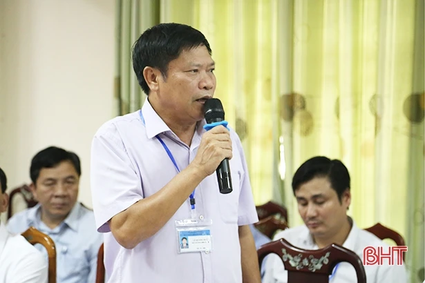 Đoàn liên ngành Trung ương thống nhất cao thành lập thị trấn Lộc Hà, đề nghị hoàn thiện hồ sơ để công nhận