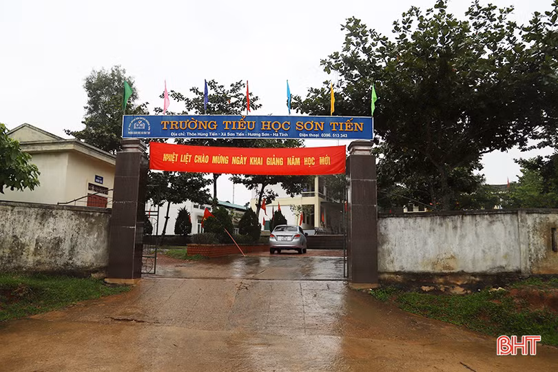 Ít nhất 8 trường học ở Hương Sơn không thể tổ chức khai giảng