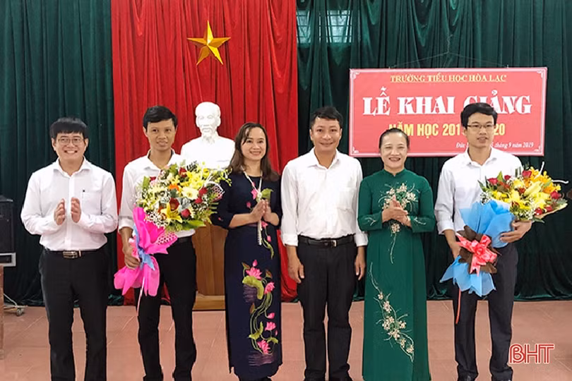 Các trường học ở Hà Tĩnh khai giảng năm học mới 2019 - 2020