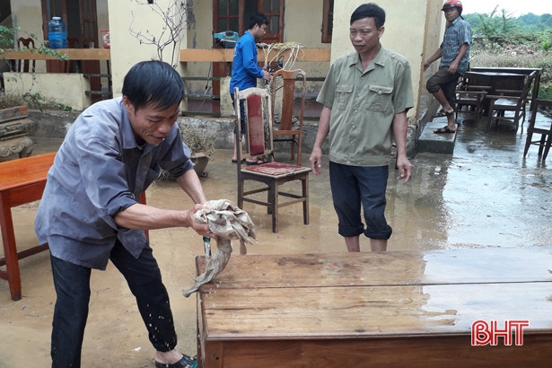 Nước rút đến đâu, Hương Khê tập trung khắc phục hậu quả đến đó!