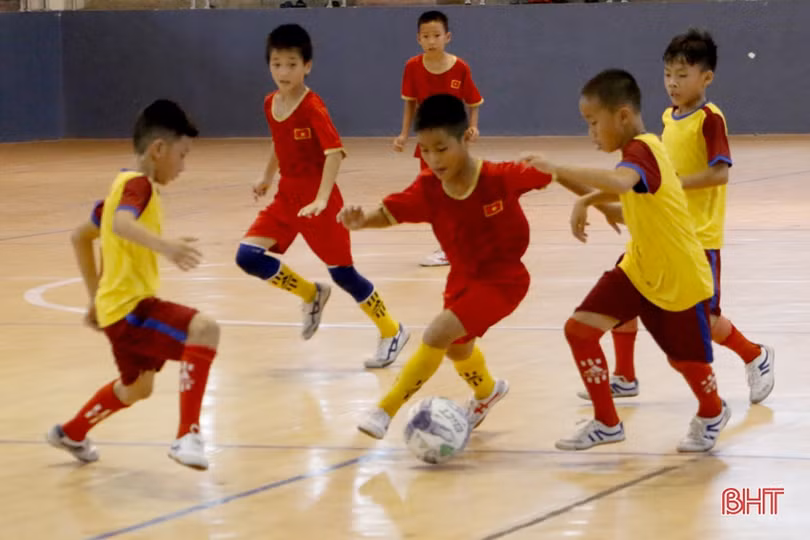 PVF hỗ trợ Hà Tĩnh phát triển bóng đá học đường