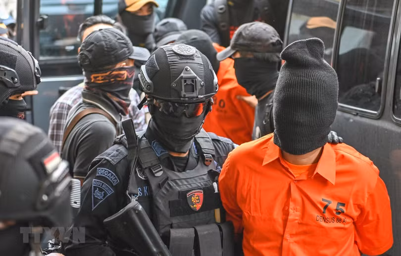 Indonesia bắt giữ 3 nghi can thánh chiến thuộc nhóm MIT