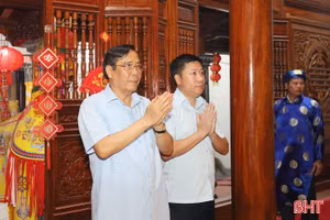 Trang trọng lễ giỗ lần thứ 847 Thái úy Tô Hiến Thành