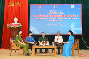 Phát huy "tinh thần Hà Huy Tập và khát vọng của tuổi trẻ" trong thời đại mới