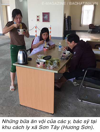 Nơi tuyến đầu chống dịch Covid-19