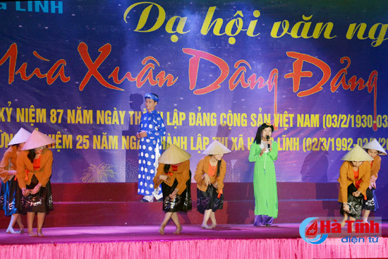 da hoi van nghe mua xuan dang dang