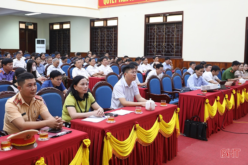 Tập huấn ATGT cho cán bộ cơ sở thị xã Kỳ Anh