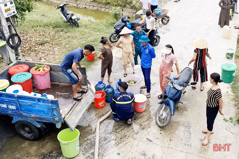 Khắc phục thiếu nước cho người dân TX Hồng Lĩnh trong tuần này