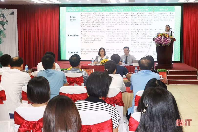 Ngăn ngừa rủi ro pháp lý cho doanh nghiệp nhỏ và vừa Hà Tĩnh