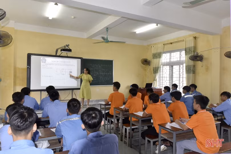 Học sinh Hà Tĩnh chọn trường nghề với niềm tin nhiều cơ hội việc làm
