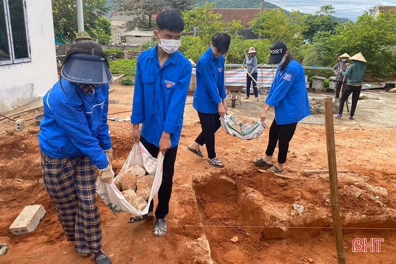 Hơn 4.000 ĐVTN Hà Tĩnh hưởng ứng Ngày Chủ nhật xanh lần thứ IV