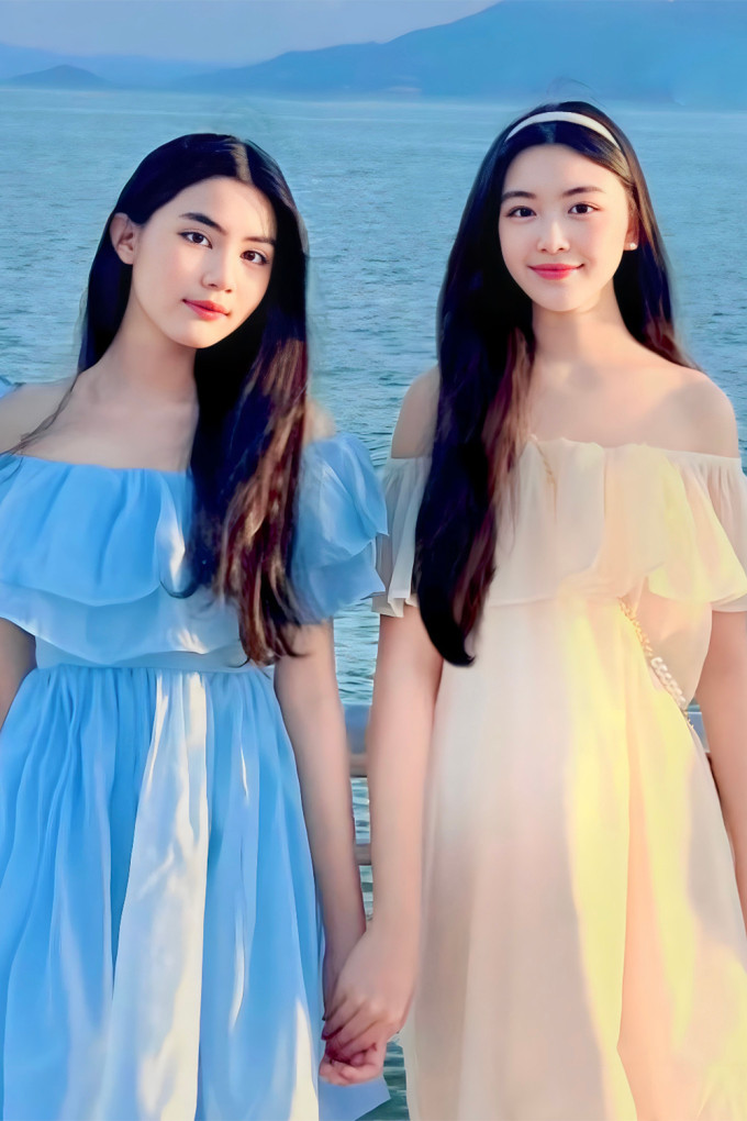 Thời trang đồng điệu của hai con gái Quyền Linh