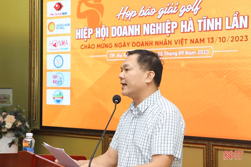 Giải Golf Hiệp hội Doanh nghiệp Hà Tĩnh dự kiến diễn ra ngày 1/10