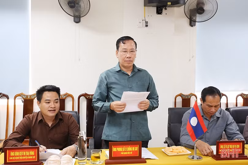 Trao đổi kinh nghiệm, hợp tác y tế biên giới giữa Hà Tĩnh và Bolikhămxay