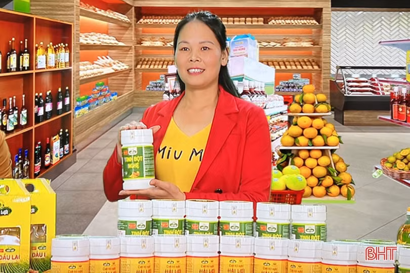 Hành trình đưa tinh bột nghệ Vũ Quang ra “biển lớn”