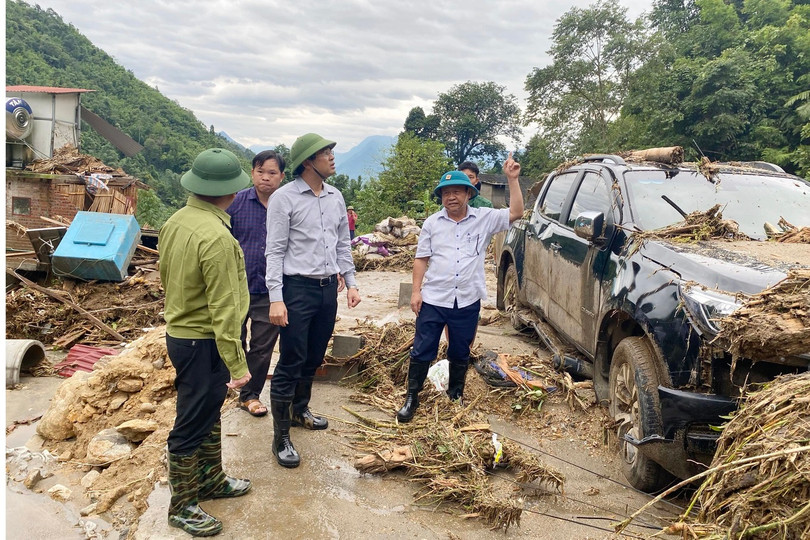 10 người chết, mất tích do mưa lũ ở phía Bắc