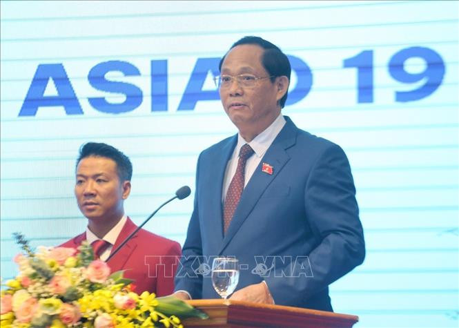 Lễ xuất quân đoàn Thể thao Việt Nam tham dự ASIAD 19