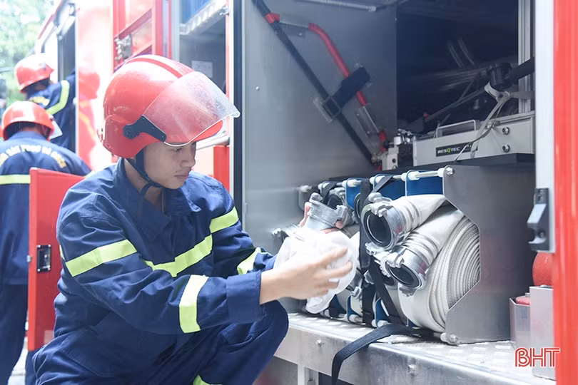 Các khu chung cư ở Hà Tĩnh đang được phòng, chống cháy - nổ thế nào?