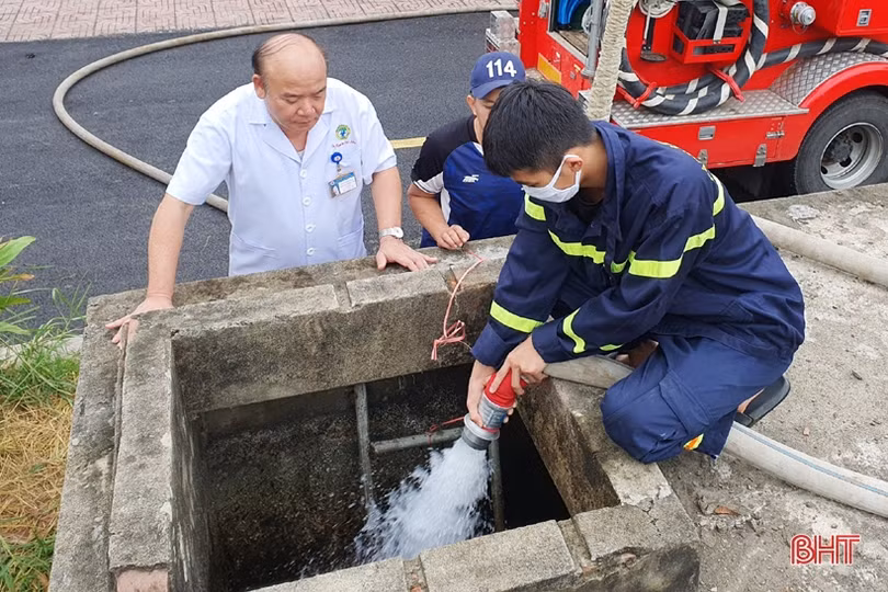 Khắc phục thiếu nước cho người dân TX Hồng Lĩnh trong tuần này