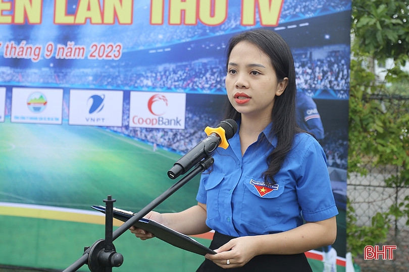 Khởi tranh Giải Bóng đá nam khối các cơ quan và doanh nghiệp Hà Tĩnh