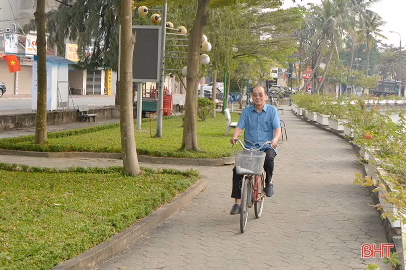 Thành phố Hà Tĩnh bình yên ngày đầu năm mới 