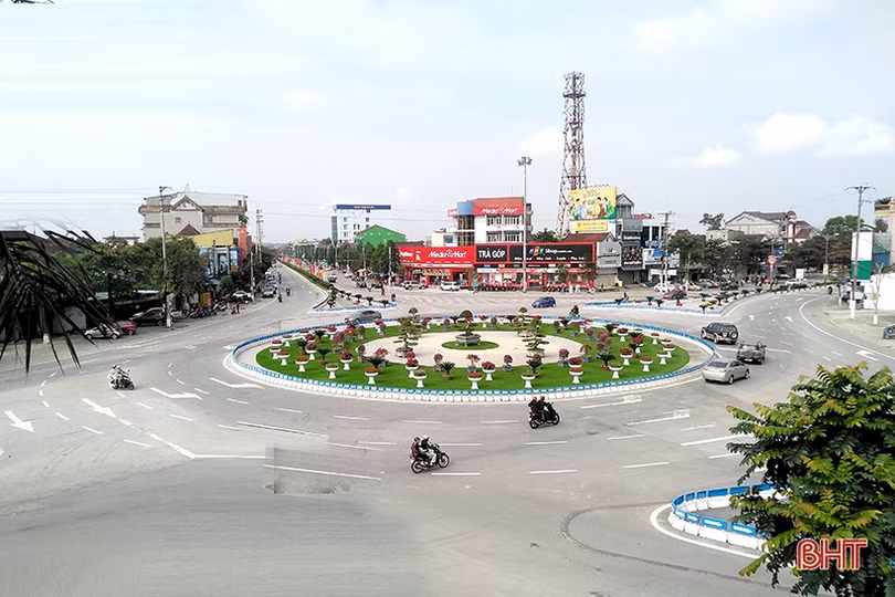 Xuân về rực rỡ trên đô thị phía Bắc Hà Tĩnh