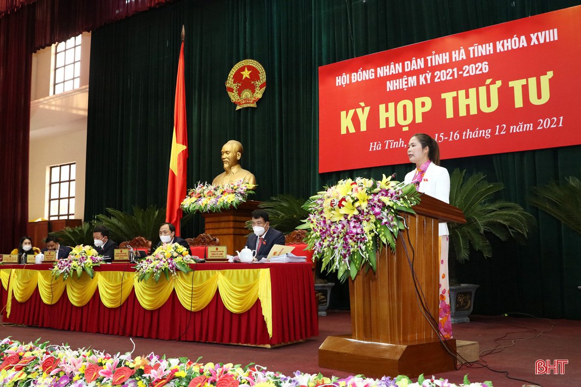 Đại biểu HĐND tỉnh Hà Tĩnh tâm huyết góp ý các báo cáo, dự thảo nghị quyết