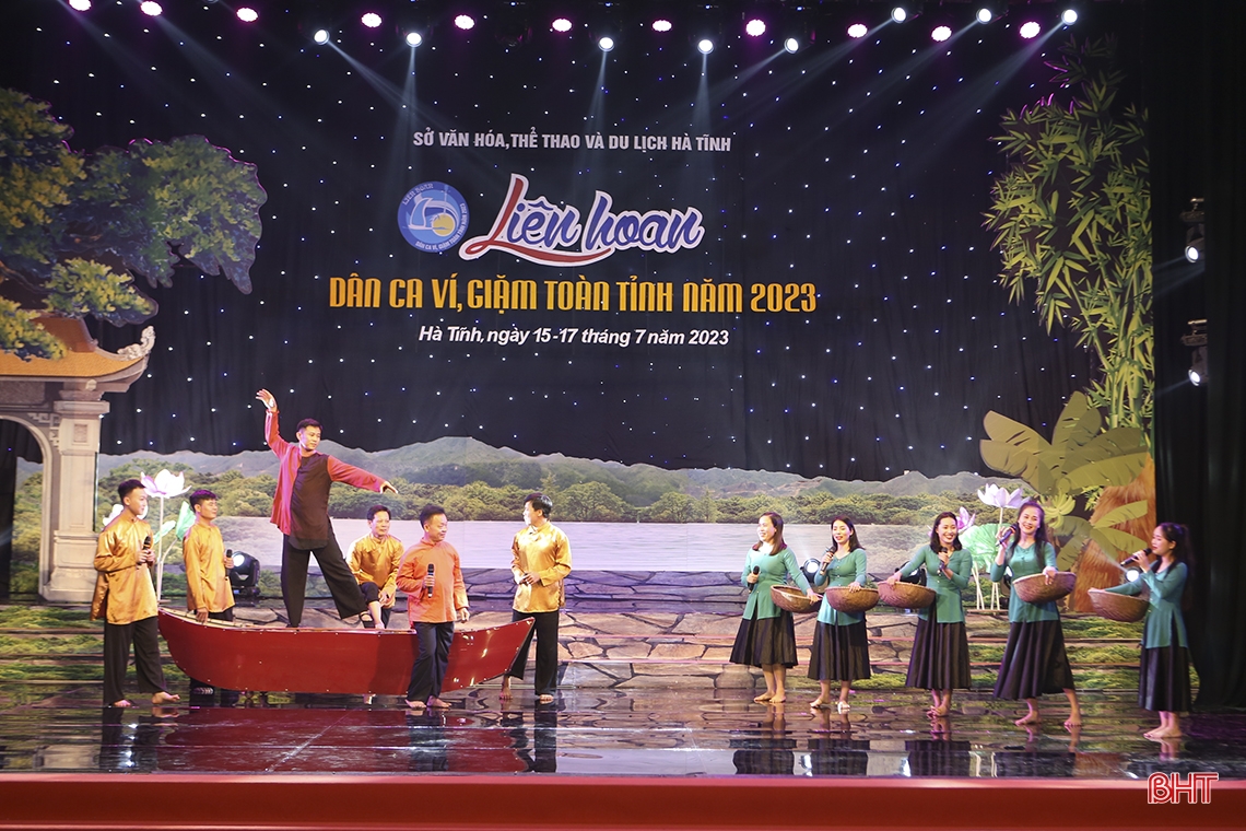 Ấn tượng Liên hoan dân ca ví, giặm toàn tỉnh năm 2023
