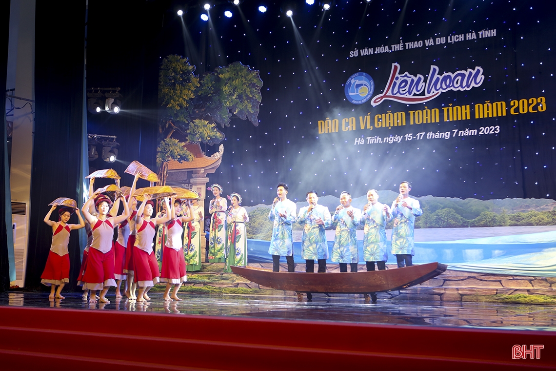 Ấn tượng Liên hoan dân ca ví, giặm toàn tỉnh năm 2023