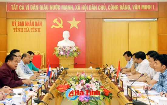 Hà Tĩnh luôn ưu tiên, tạo thuận lợi để DN Lào đầu tư vào địa bàn ảnh 1