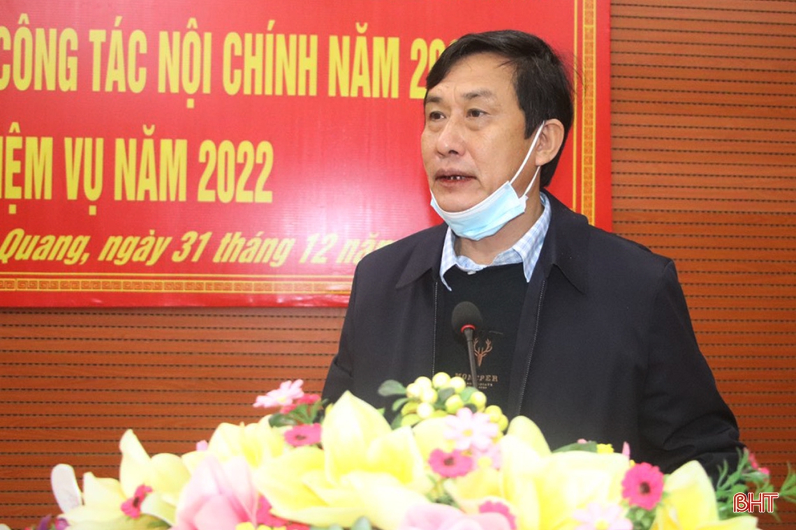 Vũ Quang cần quan tâm phát triển, bồi dưỡng nguồn cán bộ đủ năng lực, phẩm chất