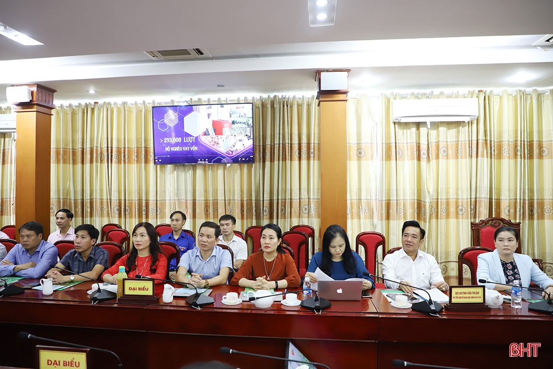 Thực hiện hiệu quả chương trình tín dụng chính sách xã hội ở Hà Tĩnh