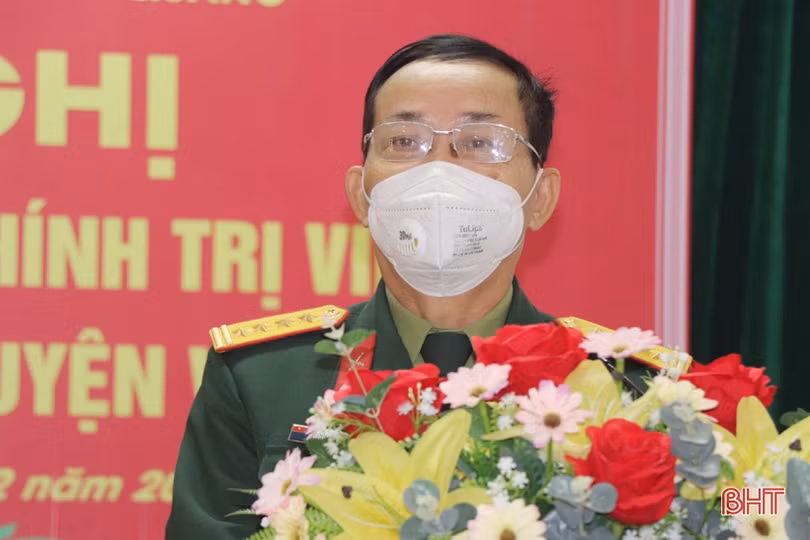 Ban CHQS huyện Vũ Quang có Chính trị viên mới