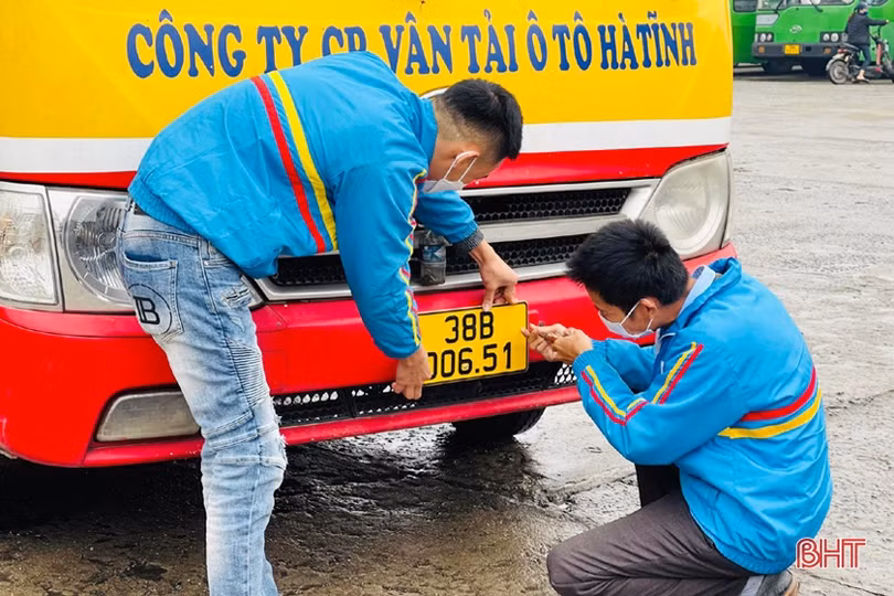 99,5% phương tiện kinh doanh vận tải ở Hà Tĩnh mang biển số vàng