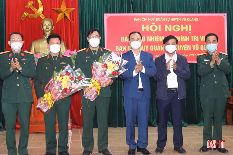 Ban CHQS huyện Vũ Quang có Chính trị viên mới