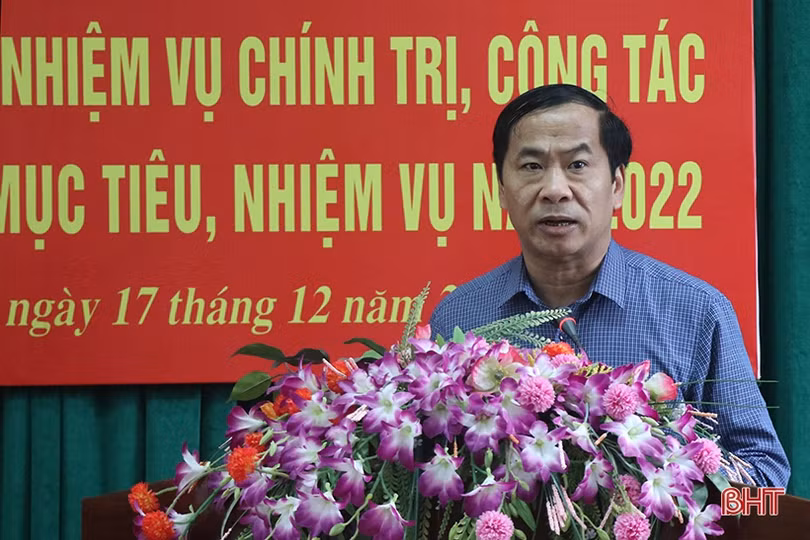 Đổi mới trong chỉ đạo, điều hành, triển khai quyết liệt, hiệu quả các nghị quyết đại hội Đảng ở Can Lộc